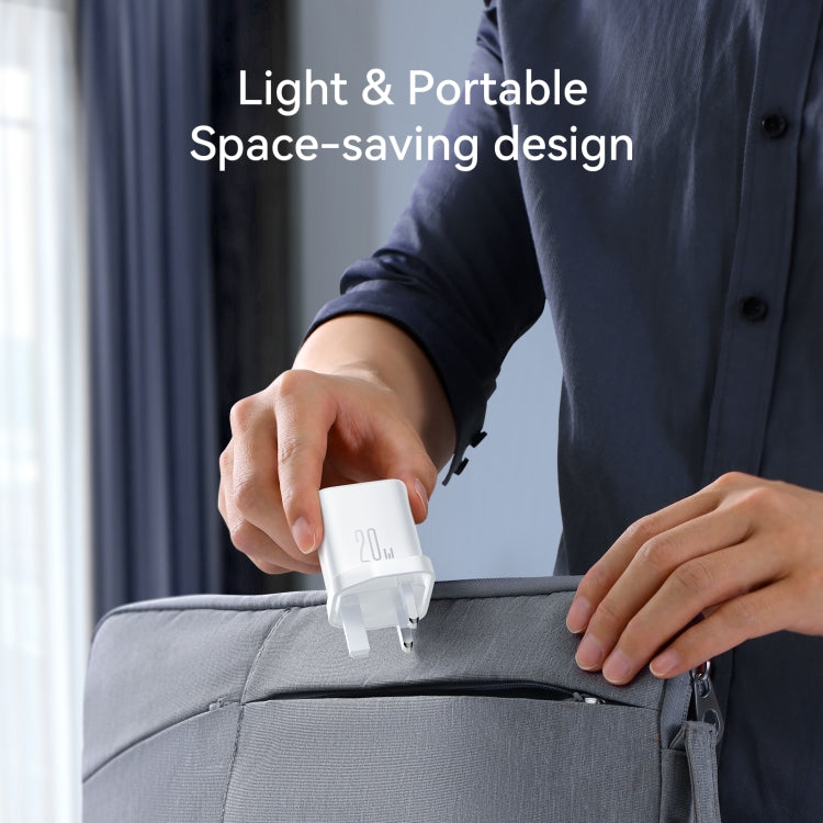 Chargeur port USB-C / Type-C JOYROOM JR-TCF20 PD20W, prise UK