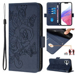 Étui en cuir gaufré rose anti-vol RFID, pour iPhone 17 Pro Max, pour iPhone 17 Pro, pour iPhone 17, pour iPhone Air, pour iPhone SE 2024, pour iPhone 16 Pro Max, pour iPhone 16 Pro, pour iPhone 16 Plus