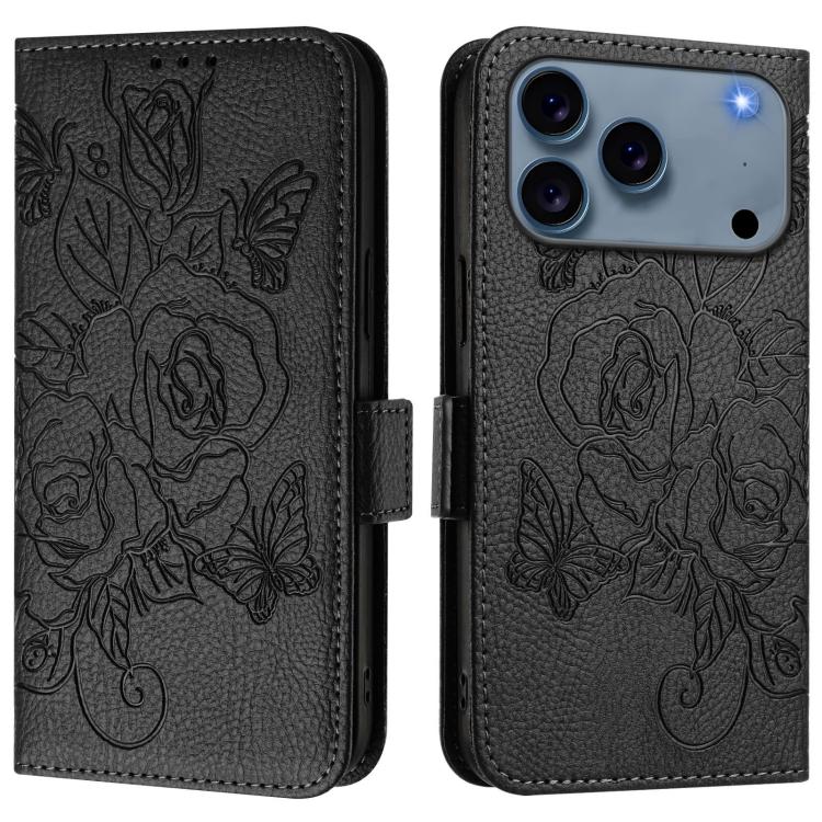 Étui en cuir gaufré rose anti-vol RFID, pour iPhone 17 Pro Max, pour iPhone 17 Pro, pour iPhone 17, pour iPhone Air, pour iPhone SE 2024, pour iPhone 16 Pro Max, pour iPhone 16 Pro, pour iPhone 16 Plus