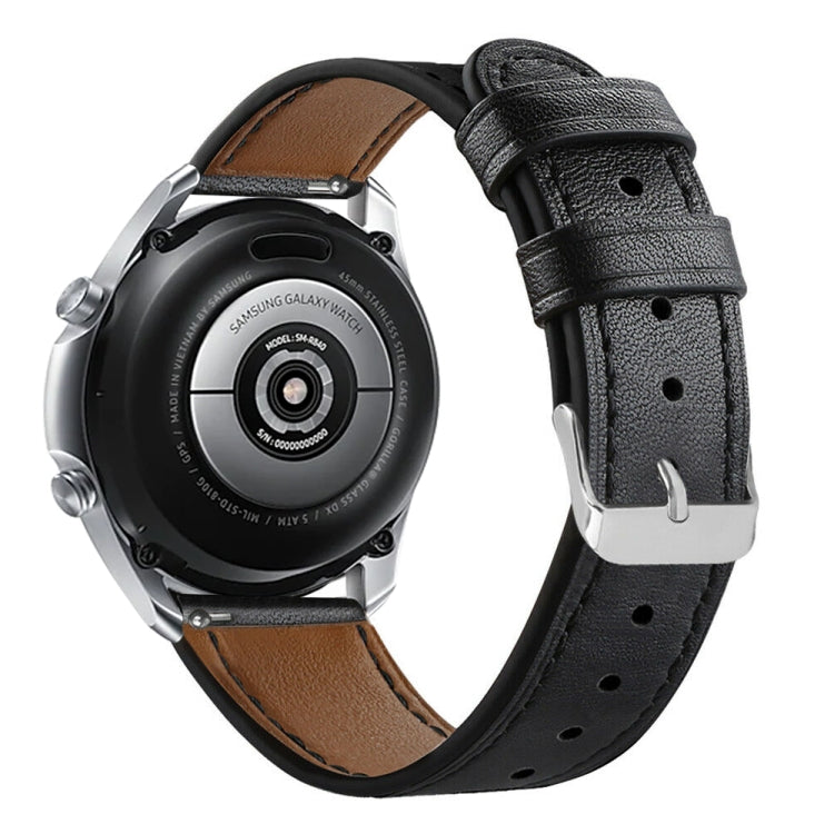 Pour bracelet de rechange en cuir Galaxy Watch 3, pour Galaxy Watch 3 41 mm