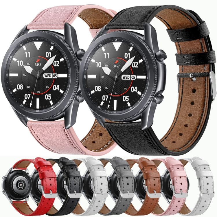 Pour bracelet de rechange en cuir Galaxy Watch 3, pour Galaxy Watch 3 41 mm