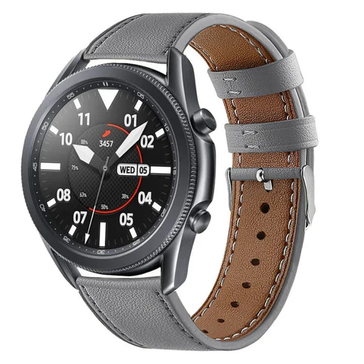 For Galaxy Watch 3 Leather Replacement Strap Watchband, For Galaxy Watch 3 41mm