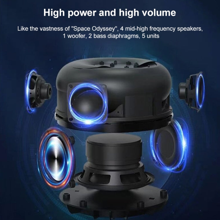 Enceinte Bluetooth sans fil LP90 40W avec LED RGB
