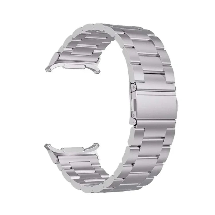 Three Beads Steel Watch Band, For Samsung Galaxy Watch Ultra 47mm / Ultra 2025