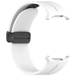 Bracelet de montre en silicone à boucle déployante magnétique, pour Samsung Galaxy Watch Ultra 47mm / Ultra 2025