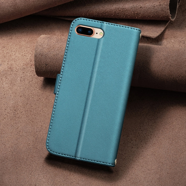 Étui de Téléphone en Cuir Texture Carrée, Pour iPhone 17e / 16e, Pour iPhone 17 Pro Max, Pour iPhone 16 Pro Max, Pour iPhone 16 Pro, Pour iPhone 16 Plus, Pour iPhone 16, Pour iPhone 15 Pro Max, Pour iPhone 15 Pro