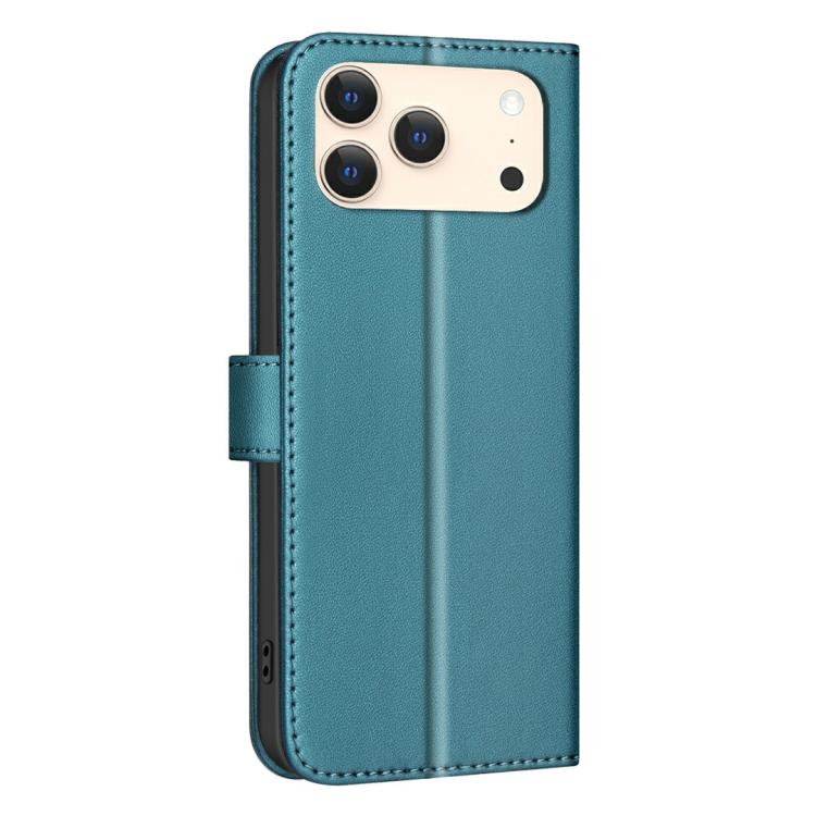 Étui de Téléphone en Cuir Texture Carrée, Pour iPhone 17e / 16e, Pour iPhone 17 Pro Max, Pour iPhone 16 Pro Max, Pour iPhone 16 Pro, Pour iPhone 16 Plus, Pour iPhone 16, Pour iPhone 15 Pro Max, Pour iPhone 15 Pro