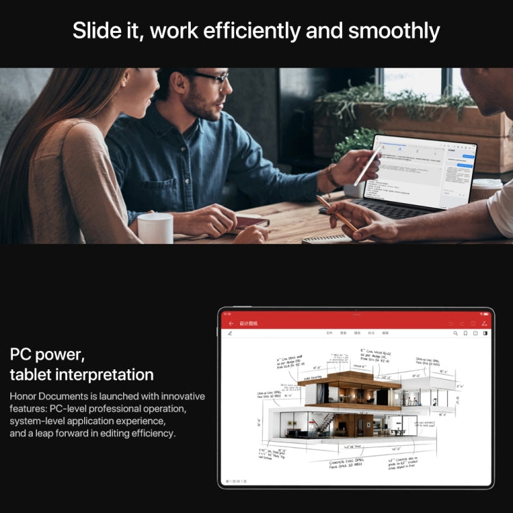 Tablette Honor MagicPad2 WiFi, 12,3 pouces MagicOS 8.0.1 Qualcomm Snapdragon 8s Gen 3 Octa Core, 8 Go+256 Go, 12 Go+256 Go, 16 Go+512 Go, 16 Go+1 To
