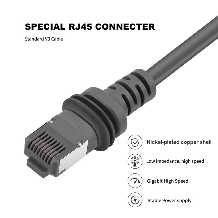 Câble Ethernet dédié satellite pour Starlink Gen 3 activé, 9.2m, 23m, 30.5m, 46m