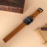 Bracelet de rechange en cuir véritable, pour Apple Watch 5 et 4 40 mm / 3 et 2 et 1 38 mm, pour Apple Watch 5 et 4 44 mm / 3 et 2 et 1 42 mm