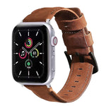 Bracelet de rechange en cuir véritable, pour Apple Watch 5 et 4 40 mm / 3 et 2 et 1 38 mm, pour Apple Watch 5 et 4 44 mm / 3 et 2 et 1 42 mm