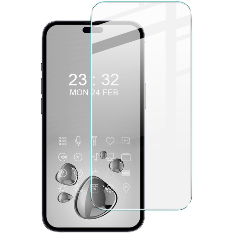 Film en verre trempé plein écran imak série H, pour iPhone 16e / 17e, pour iPhone 17 Pro Max, pour iPhone 17 / 17 Pro, pour iPhone Air, pour iPhone 16 Pro Max, pour iPhone 16 Pro, pour iPhone 16 Plus, pour iPhone 16