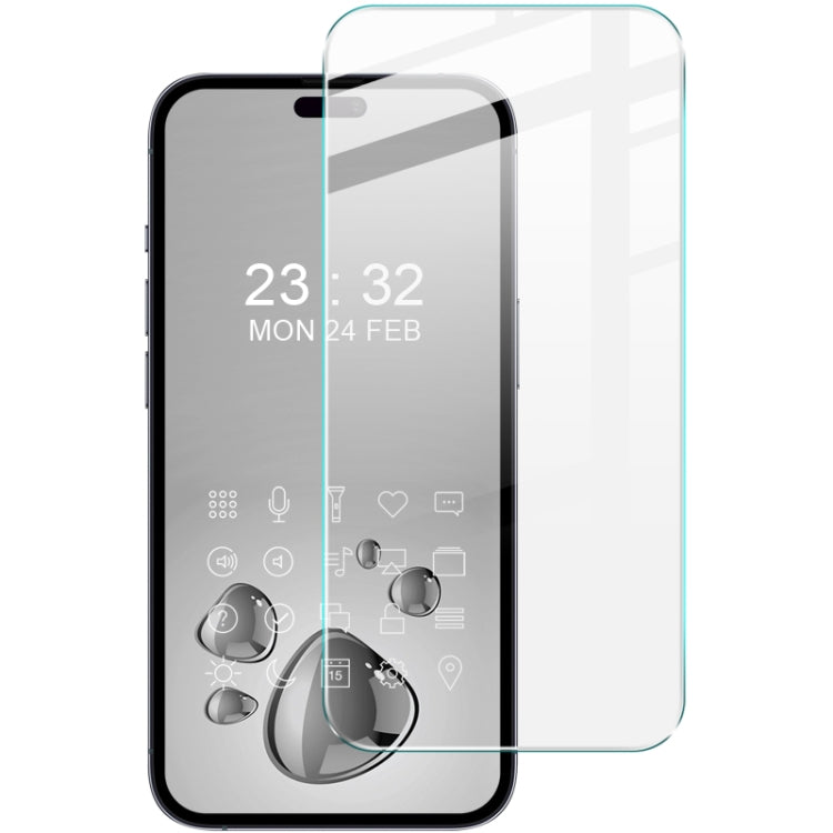 Film en verre trempé plein écran imak série H, pour iPhone 16e / 17e, pour iPhone 17 Pro Max, pour iPhone 17 / 17 Pro, pour iPhone Air, pour iPhone 16 Pro Max, pour iPhone 16 Pro, pour iPhone 16 Plus, pour iPhone 16