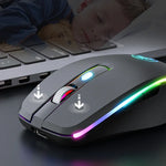 iMICE G903 Bluetooth Double Mode Souris de Jeu Sans Fil Silencieuse 6 Boutons