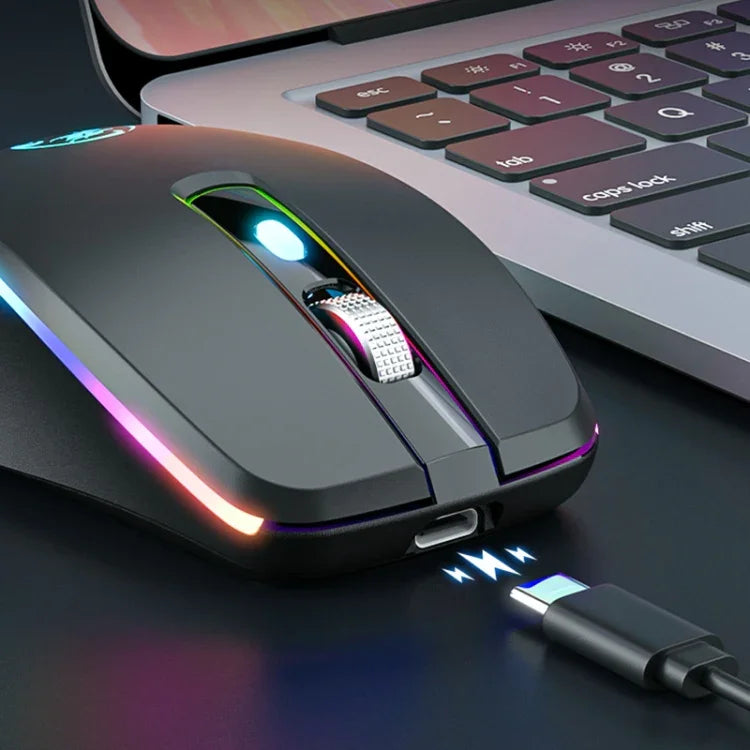 iMICE G903 Bluetooth Double Mode Souris de Jeu Sans Fil Silencieuse 6 Boutons