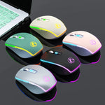 iMICE G903 Bluetooth Double Mode Souris de Jeu Sans Fil Silencieuse 6 Boutons