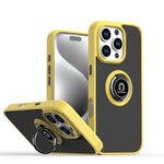 Coque de téléphone Q Shadow série 1 en TPU + PC avec anneau, pour iPhone 16 Pro, pour iPhone 16 Plus, pour iPhone 15 Pro Max, pour iPhone 15 Pro, pour iPhone 15 Plus, pour iPhone 15
