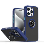Coque de téléphone Q Shadow série 1 en TPU + PC avec anneau, pour iPhone 16 Pro, pour iPhone 16 Plus, pour iPhone 15 Pro Max, pour iPhone 15 Pro, pour iPhone 15 Plus, pour iPhone 15