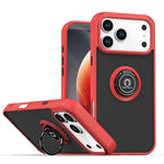 Coque de téléphone Q Shadow 1 Series en TPU + PC avec anneau, Pour iPhone 17e / 16e, Pour iPhone 17 Pro Max, Pour iPhone 17 Pro, Pour iPhone 17, Pour iPhone Air, Pour iPhone 16 Pro Max
