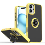 Coque de téléphone Q Shadow série 1 en TPU + PC avec anneau, pour iPhone 16 Pro, pour iPhone 16 Plus, pour iPhone 15 Pro Max, pour iPhone 15 Pro, pour iPhone 15 Plus, pour iPhone 15