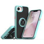 Coque de téléphone Q Shadow 1 Series en TPU + PC avec anneau, Pour iPhone 17e / 16e, Pour iPhone 17 Pro Max, Pour iPhone 17 Pro, Pour iPhone 17, Pour iPhone Air, Pour iPhone 16 Pro Max
