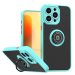 Coque de téléphone Q Shadow série 1 en TPU + PC avec anneau, pour iPhone 16 Pro, pour iPhone 16 Plus, pour iPhone 15 Pro Max, pour iPhone 15 Pro, pour iPhone 15 Plus, pour iPhone 15