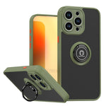 Coque de téléphone Q Shadow série 1 en TPU + PC avec anneau, pour iPhone 16 Pro, pour iPhone 16 Plus, pour iPhone 15 Pro Max, pour iPhone 15 Pro, pour iPhone 15 Plus, pour iPhone 15