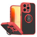 Coque de téléphone Q Shadow série 1 en TPU + PC avec anneau, pour iPhone 16 Pro, pour iPhone 16 Plus, pour iPhone 15 Pro Max, pour iPhone 15 Pro, pour iPhone 15 Plus, pour iPhone 15