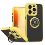 Coque de téléphone Q Shadow série 1 en TPU + PC avec anneau, pour iPhone 16 Pro, pour iPhone 16 Plus, pour iPhone 15 Pro Max, pour iPhone 15 Pro, pour iPhone 15 Plus, pour iPhone 15
