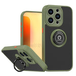 Coque de téléphone Q Shadow série 1 en TPU + PC avec anneau, pour iPhone 16 Pro, pour iPhone 16 Plus, pour iPhone 15 Pro Max, pour iPhone 15 Pro, pour iPhone 15 Plus, pour iPhone 15