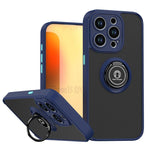 Coque de téléphone Q Shadow série 1 en TPU + PC avec anneau, pour iPhone 16 Pro, pour iPhone 16 Plus, pour iPhone 15 Pro Max, pour iPhone 15 Pro, pour iPhone 15 Plus, pour iPhone 15