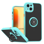 Coque de téléphone Q Shadow série 1 en TPU + PC avec anneau, pour iPhone 16 Pro, pour iPhone 16 Plus, pour iPhone 15 Pro Max, pour iPhone 15 Pro, pour iPhone 15 Plus, pour iPhone 15