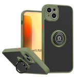 Coque de téléphone Q Shadow série 1 en TPU + PC avec anneau, pour iPhone 16 Pro, pour iPhone 16 Plus, pour iPhone 15 Pro Max, pour iPhone 15 Pro, pour iPhone 15 Plus, pour iPhone 15