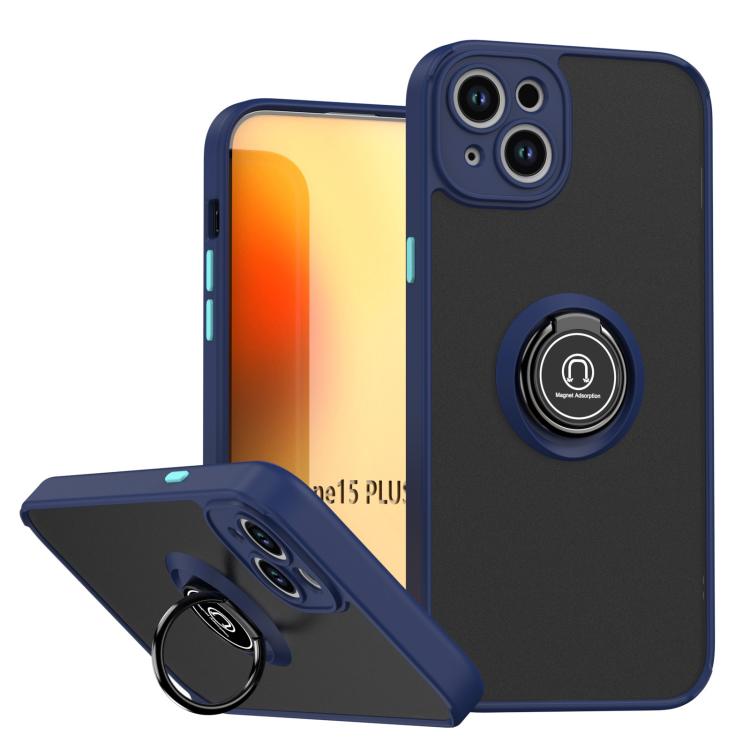 Coque de téléphone Q Shadow série 1 en TPU + PC avec anneau, pour iPhone 16 Pro, pour iPhone 16 Plus, pour iPhone 15 Pro Max, pour iPhone 15 Pro, pour iPhone 15 Plus, pour iPhone 15