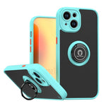 Coque de téléphone Q Shadow série 1 en TPU + PC avec anneau, pour iPhone 16 Pro, pour iPhone 16 Plus, pour iPhone 15 Pro Max, pour iPhone 15 Pro, pour iPhone 15 Plus, pour iPhone 15