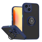 Coque de téléphone Q Shadow série 1 en TPU + PC avec anneau, pour iPhone 16 Pro, pour iPhone 16 Plus, pour iPhone 15 Pro Max, pour iPhone 15 Pro, pour iPhone 15 Plus, pour iPhone 15