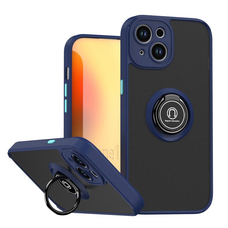Coque de téléphone Q Shadow série 1 en TPU + PC avec anneau, pour iPhone 16 Pro, pour iPhone 16 Plus, pour iPhone 15 Pro Max, pour iPhone 15 Pro, pour iPhone 15 Plus, pour iPhone 15