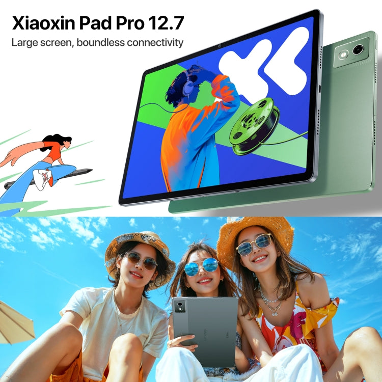 Lenovo Xiaoxin Pad Pro Tablette WiFi 12,7 pouces 2025, ZUI 16, MediaTek Dimensity 8300 Octa Core, Support empreinte digitale & identification faciale, 8 Go+128 Go, 8 Go+256 Go, 12 Go+256 Go