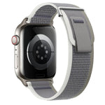 Dual-Section Loop Nylon Watch Band, For Apple Watch Ultra 2 49mm, For Apple Watch Series 9 45mm