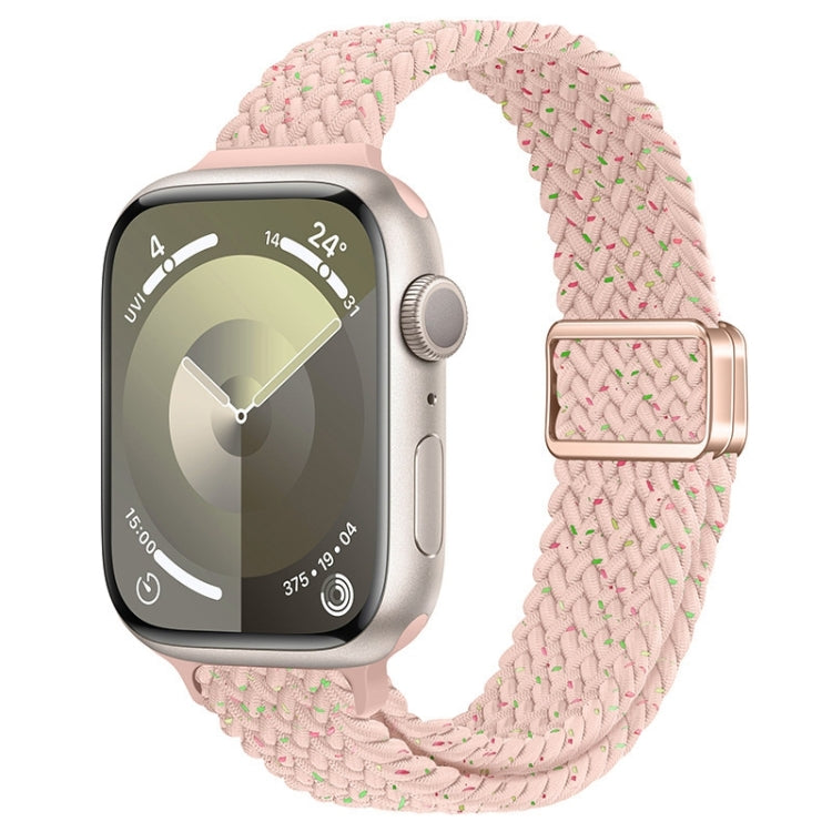 Bracelet de montre en nylon tressé à boucle magnétique fine, pour Apple Watch Series 9 41mm, pour Apple Watch Ultra 49mm