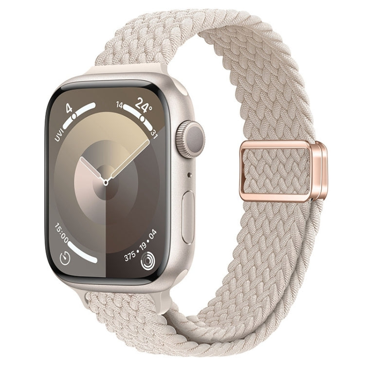 Bracelet de montre en nylon tressé à boucle magnétique fine, pour Apple Watch Series 9 41mm, pour Apple Watch Ultra 49mm