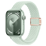 Bracelet de montre en nylon tressé à boucle magnétique fine, pour Apple Watch Series 8 41mm, pour Apple Watch Series 8 45mm