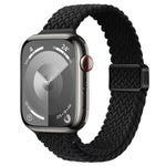Bracelet de montre en nylon tressé à boucle magnétique fine, pour Apple Watch Series 8 41mm, pour Apple Watch Series 8 45mm