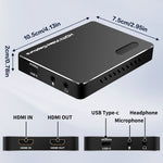 NK-A20 Carte de capture vidéo HD HDMI 4K USB3.2, NK-A20