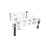 Support pour moule d'échecs carré sans moule en silicone, YX125