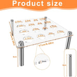 Support pour moule d'échecs carré sans moule en silicone, YX125
