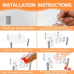 Support pour moule d'échecs carré sans moule en silicone, YX125