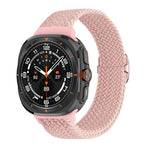 Bracelet de montre tressé en nylon avec boucle coulissante, pour Samsung Galaxy Watch Ultra 47mm / Ultra 2025