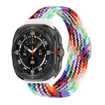 Bracelet de montre tressé en nylon avec boucle coulissante, pour Samsung Galaxy Watch Ultra 47mm / Ultra 2025