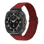 Bracelet de montre tressé en nylon avec boucle coulissante, pour Samsung Galaxy Watch Ultra 47mm / Ultra 2025